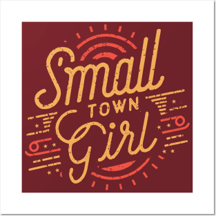 Small Town Girl - Retro Posters and Art